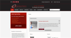 Desktop Screenshot of antiguacollegeinternational.com